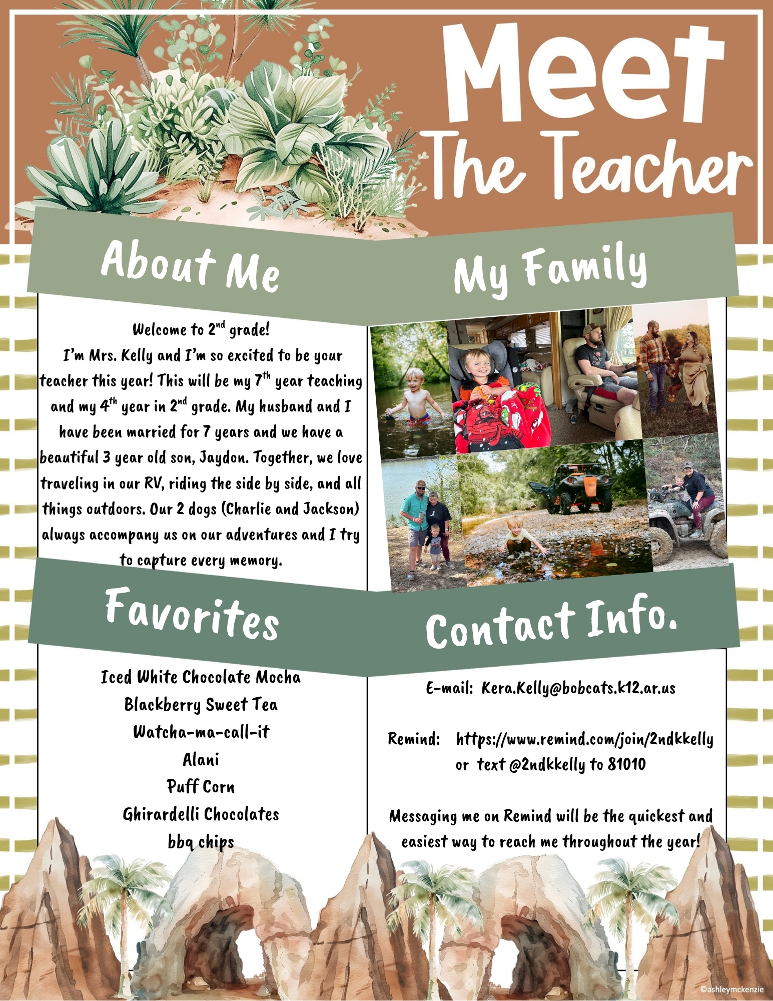 Modern dino meet the teacher and newsletter templates.pdf